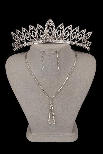 Limelia Set de rochii de seară elegant din piatră de cristal Lade - colier, c...