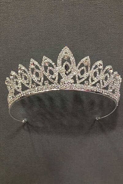 Limelia تاج العروس والحناء فضي اللون من يارين