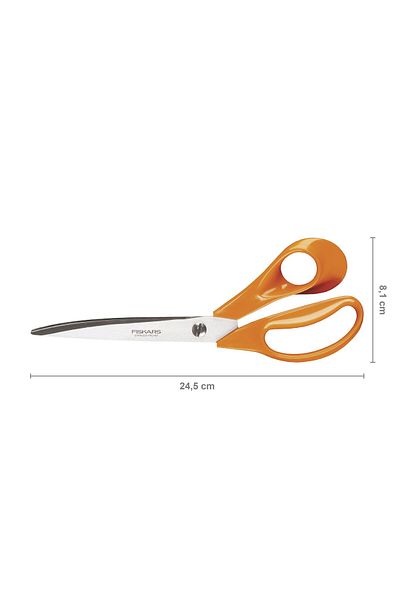 FiSKARS 1001538 S94 - 25cm Universal Flower and Plant Scissors