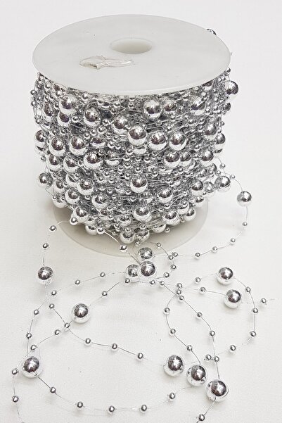 Limelia Perla de culoare argintie cu franjuri