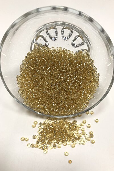 Limelia Отворени златни пясъчни мъниста 3 мм 50 г