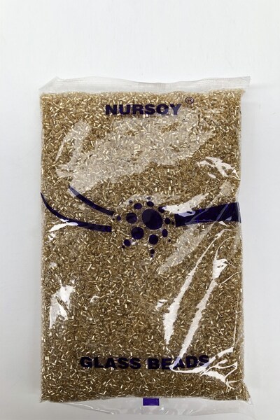 Limelia Жълти нарязани мъниста 2 мм 500 г