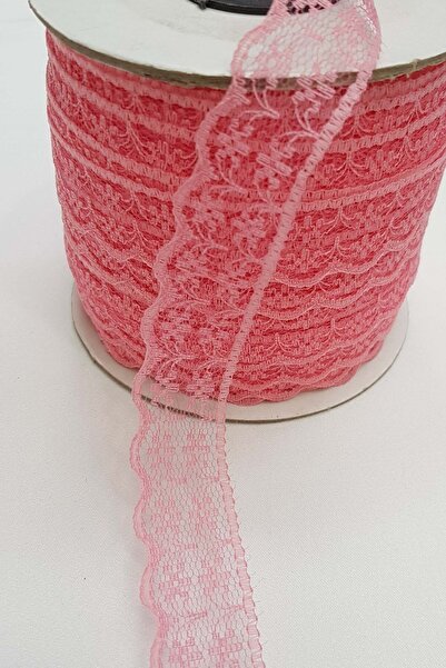 Limelia Ροζ Δαντελένια Κορδέλα 2,5 εκ