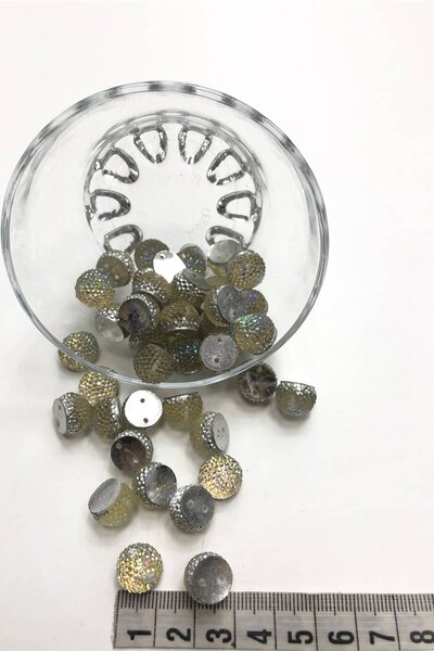 Limelia Pietre de plastic rotunde bombate Janjanlı 20 buc