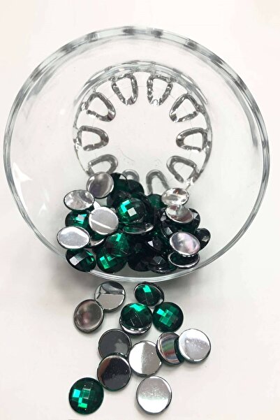 Limelia Piatra de susținere din plastic de culoare verde rotundă 20 gr