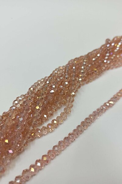 Limelia Mărgele de cristal de somon 6 mm