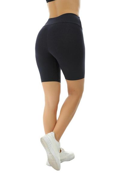 Almila Curea groasă (LYCRA) Pantaloni scurți cu talie înaltă Colanți pentru femei 2044