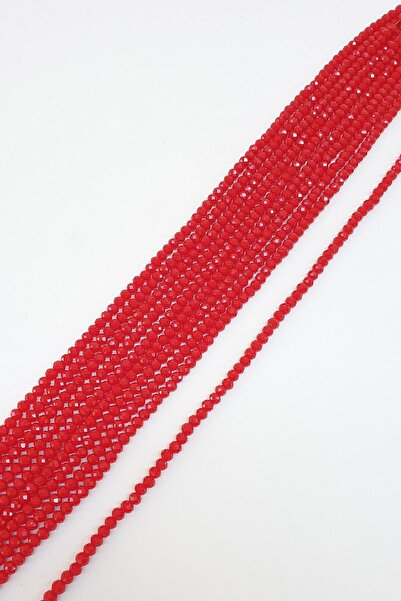 Limelia Ματ Ανοιχτό Κόκκινο Κρυστάλλινο Χάντρες 6 Χλστ