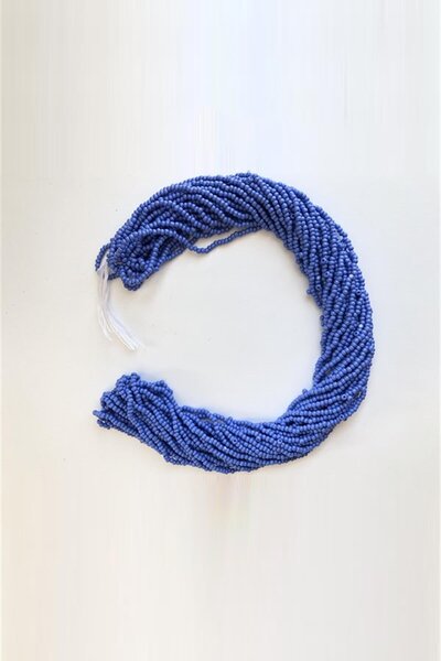 Limelia Μπλε ματ χάντρες άμμου 2 χιλιοστών