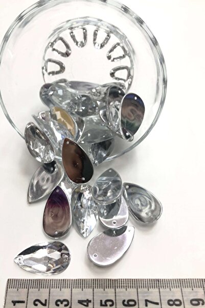 Limelia Прозрачни пластмасови щипки, 10 броя