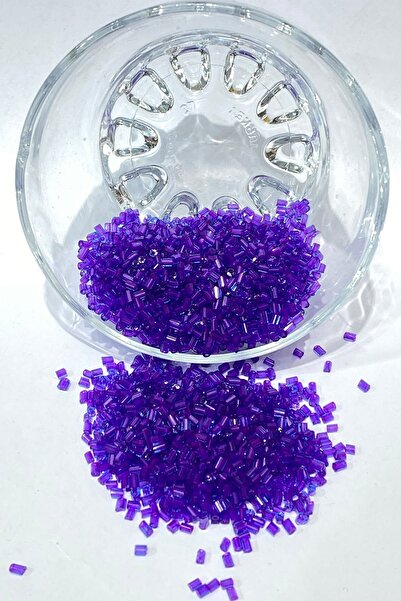 Limelia Тъмно лилави мъниста 50 гр.