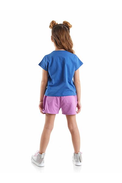 MSHB&G Stellen Sie ein T-Shirt-Shorts-Set für Mädchen von Wish her