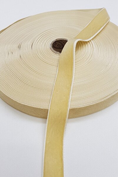 Limelia Panglică de catifea cremă 2 cm