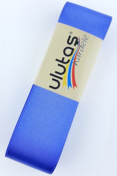 Limelia Panglică din satin albastru 4 cm 10 m