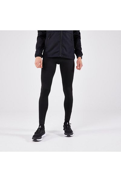 Decathlon Kalenji Men's Running Tights - Black - Kıprun Run 100 Warm