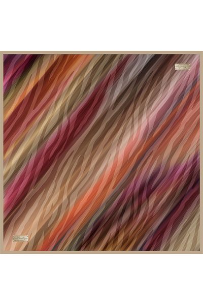 LA BOUTIQUE 06 La Boutique Twill Μεταξωτό Φουλάρι 1806