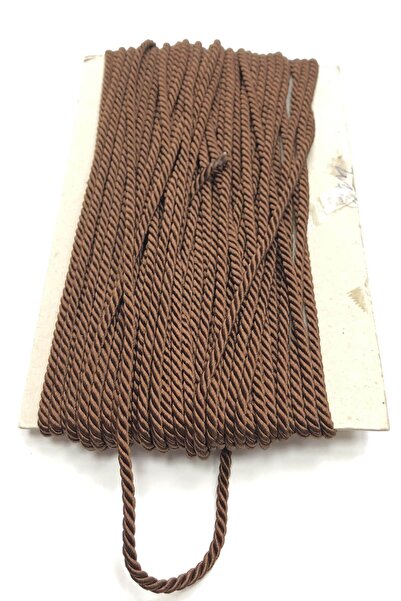 Limelia Σκούρο καφέ κορδόνι 3 mm 1 μέτρο