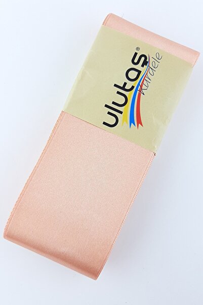 Limelia Panglică din satin portocaliu deschis 6 cm 10 Mt