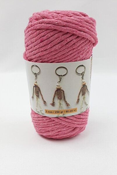 Limelia Macrame subțire roz