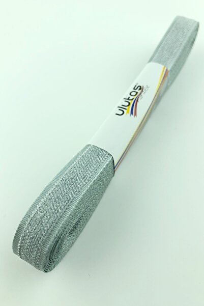 Limelia Panglică Efect de Catifea Gri 1 Cm