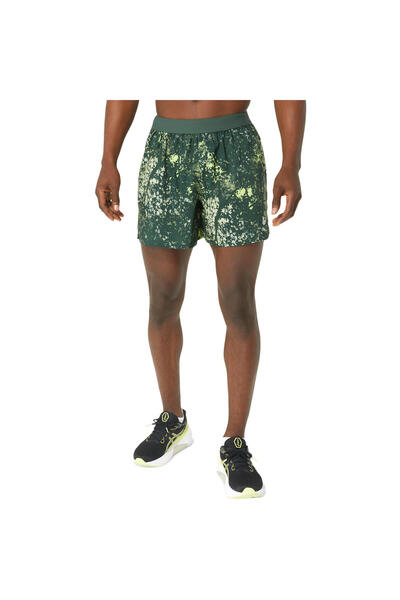 Asics Aop 5in Short Erkek Haki Şort 2011c879-300