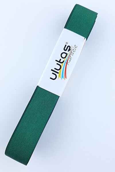 Limelia Panglică verde grosgrain 2 cm 10 m