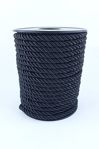 Limelia Черно въже 6 мм 25 м