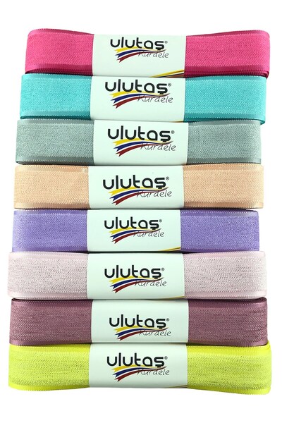 Limelia Panglică de 2,50 cm cu efect de catifea