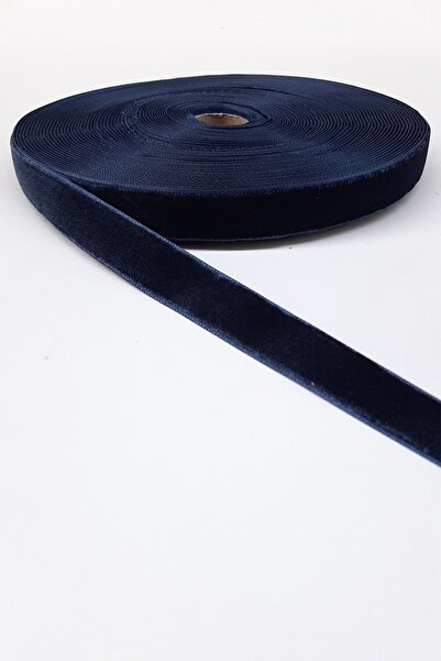 Limelia Синя оксамитова стрічка 2 см