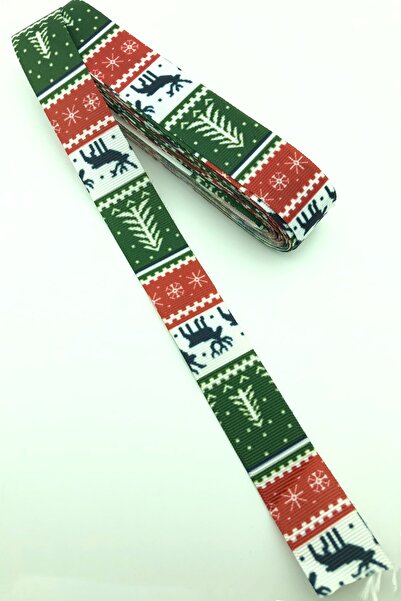 Limelia Căprior și pin cu imprimeu panglică grosgrain 10 mt