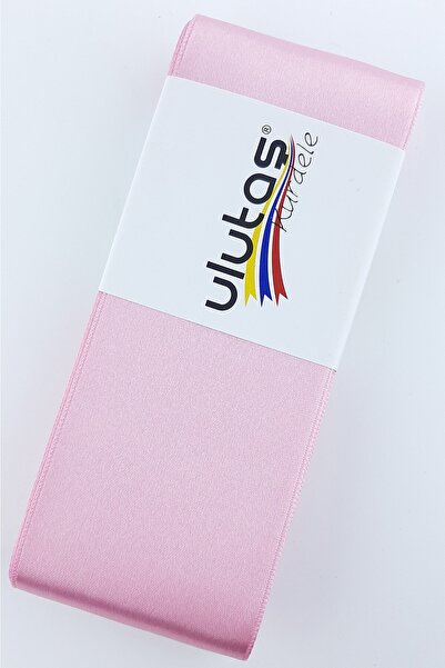 Limelia Panglică din satin roz 6 cm 10 Mt