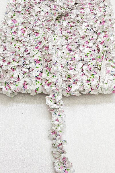 Limelia Ροζ ελαστικό σιφόν με σχέδιο βολάν