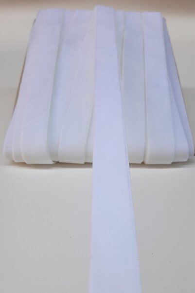 Limelia Panglică de catifea albă 2 cm