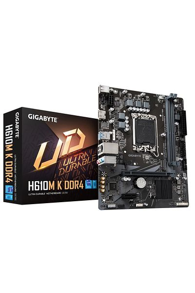 Gigabyte H610M-K Ddr4 3200Mhz 1Xhdmi 1Xm.2 USB 3.2 Matx 1700P - 12St / 13Th and 14Th Generation Processor Compatible