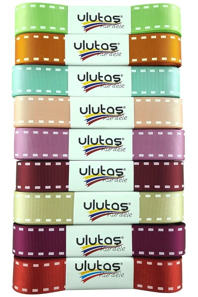 Limelia Panglică imprimată cu grosgrain de 2,5 cm