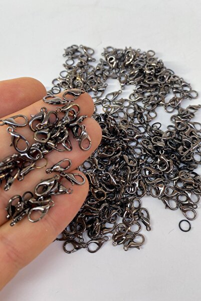 Limelia Комплект колие и гривна в антрацитно сиво с папагал, 100 броя