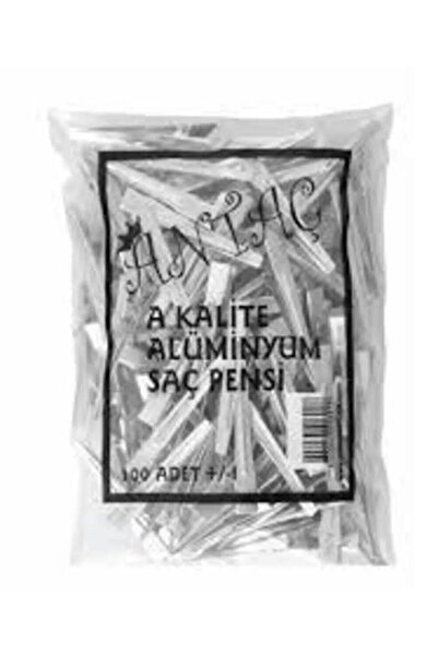 Limelia Πένσα μαλλιών από αλουμίνιο 100 τεμάχια