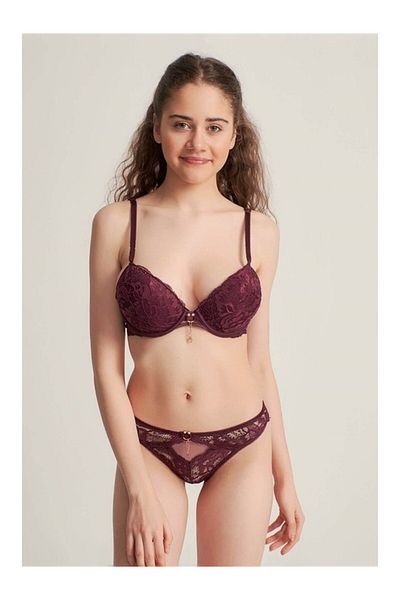 Le Jardin Set Sutien Cybele 5040 Stone - Prune Captusat