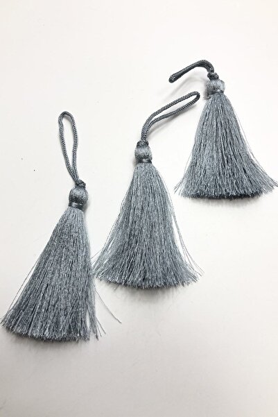 Limelia Γκρι Μονή Φούντα 7 εκ. (10 τεμάχια)