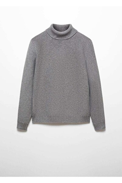 MANGO Man Boğazlı örgü kazak