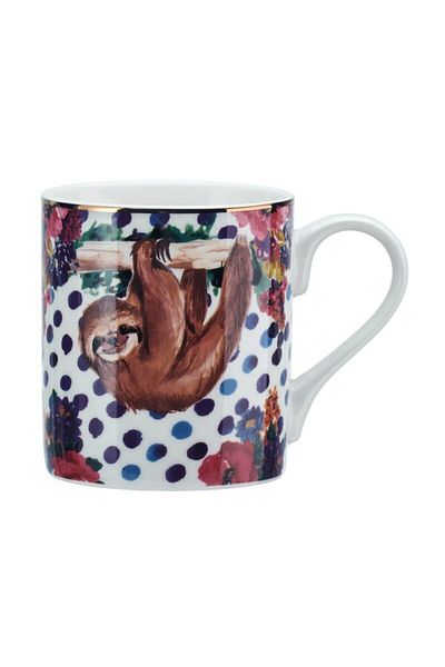 MIKASA 280ml Fine China Lazy - Animal Pattern Mug