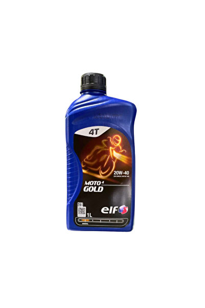ELF Moto 4 Gold 20w40 1lt. Motosiklet Yağı