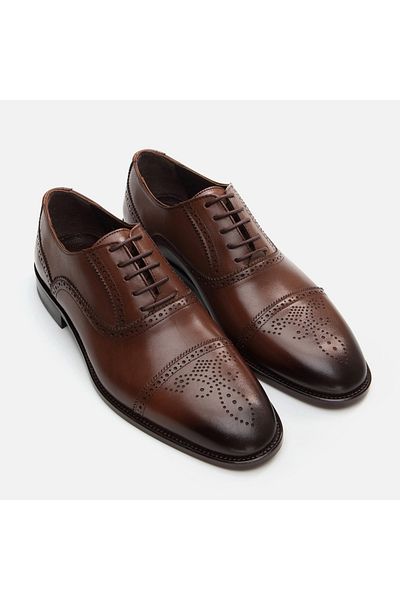 Hotiç Ανδρικά Παπούτσια Classic Walnut - Γνήσιο δέρμα