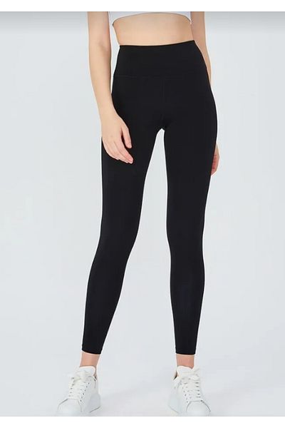 VOGSİNG Battal plus size high waist submersible fabric inner raised fleeciness winter black women's tights