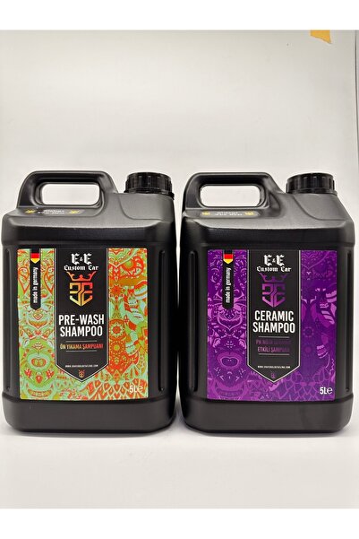 EE CUSTOM CAR E&E Custom Car Pre-Wash Ön Yıkama Şampuanı 5 litre ve E&E Custo...