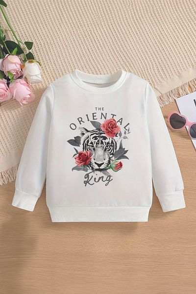 ŞAPKAKİDS Детски суитшърт Oriental King Oversize - Premium 13283