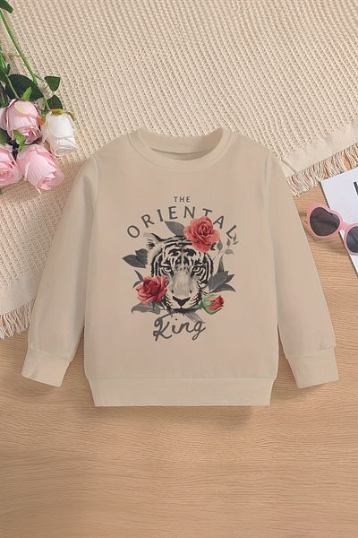 ŞAPKAKİDS Детски суитшърт Oriental King Oversize - Premium 13283