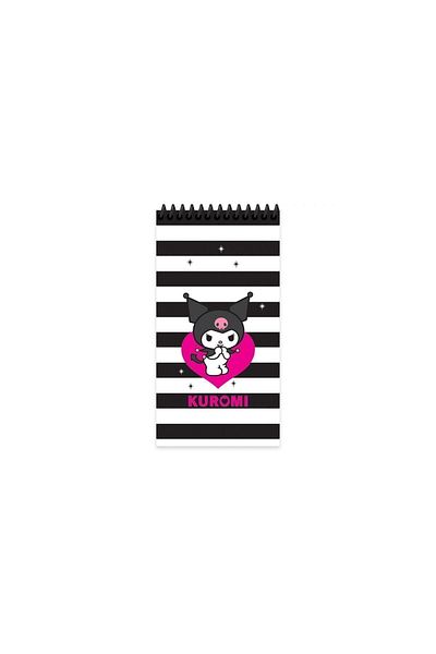 kuromi 10*19 80 Yp رسم.Spr.- دفتر ملاحظات بغطاء ورقي