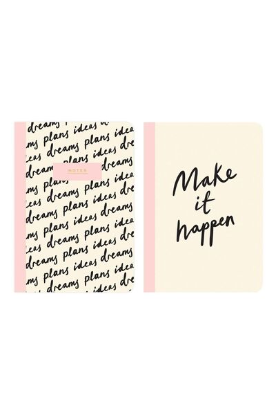 KESKİN COLOR Limited Edition Terzi Dikiş 2'li Defter Seti Slogan 17x25