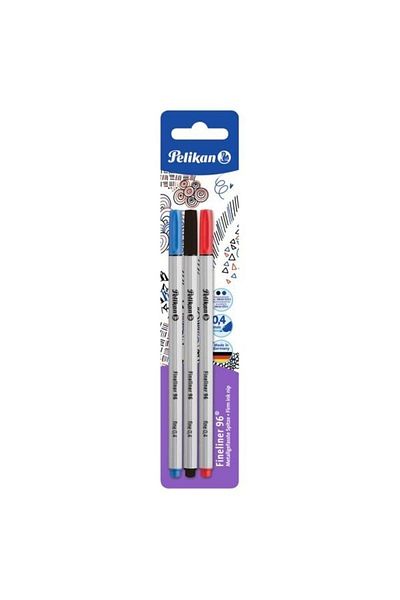 Pelikan 3 Pcs Fineliner 96 - New in Blister
